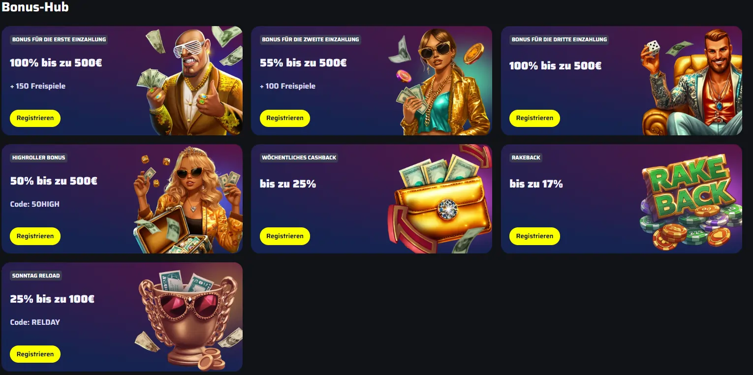BDM BET Casino Bonus
